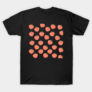 Cute Peach Pattern T-Shirt